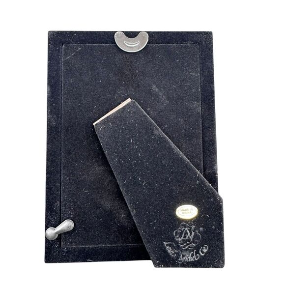 Elysees Hollywood Regency Gold Brass Picture Frame Small Tarnish Resistant Vtg. - Picture 5 of 14